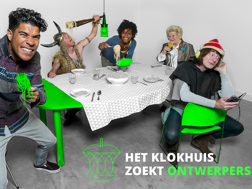 Het Klokhuis zoekt ontwerpers Het Klokhuis zoekt ontwerpers