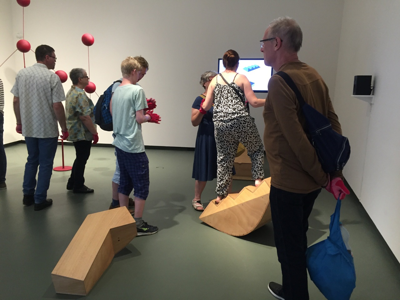 Embodied learning installation Embodied learning installation