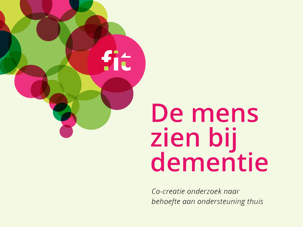 FIT publicatie de mens zien bij dementie