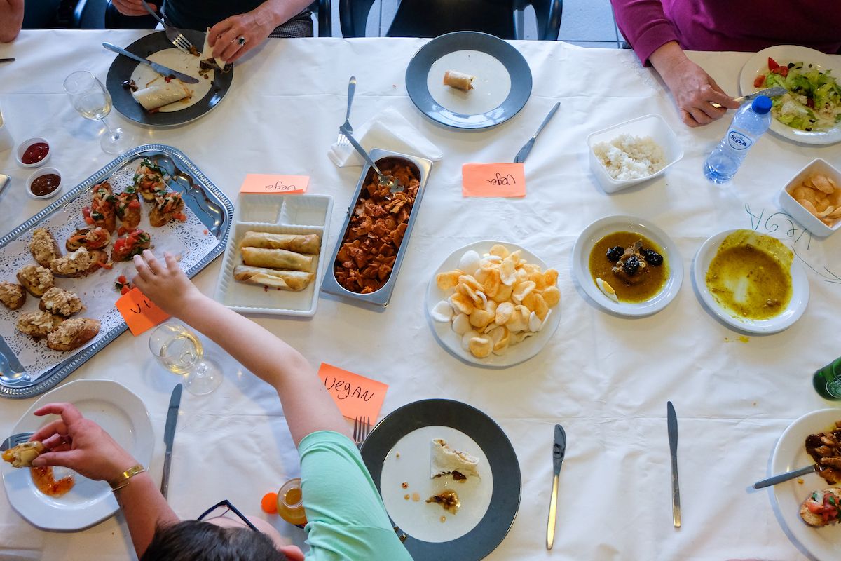 Met de buurt aan tafel: vegetarisch - Tipping the Balance